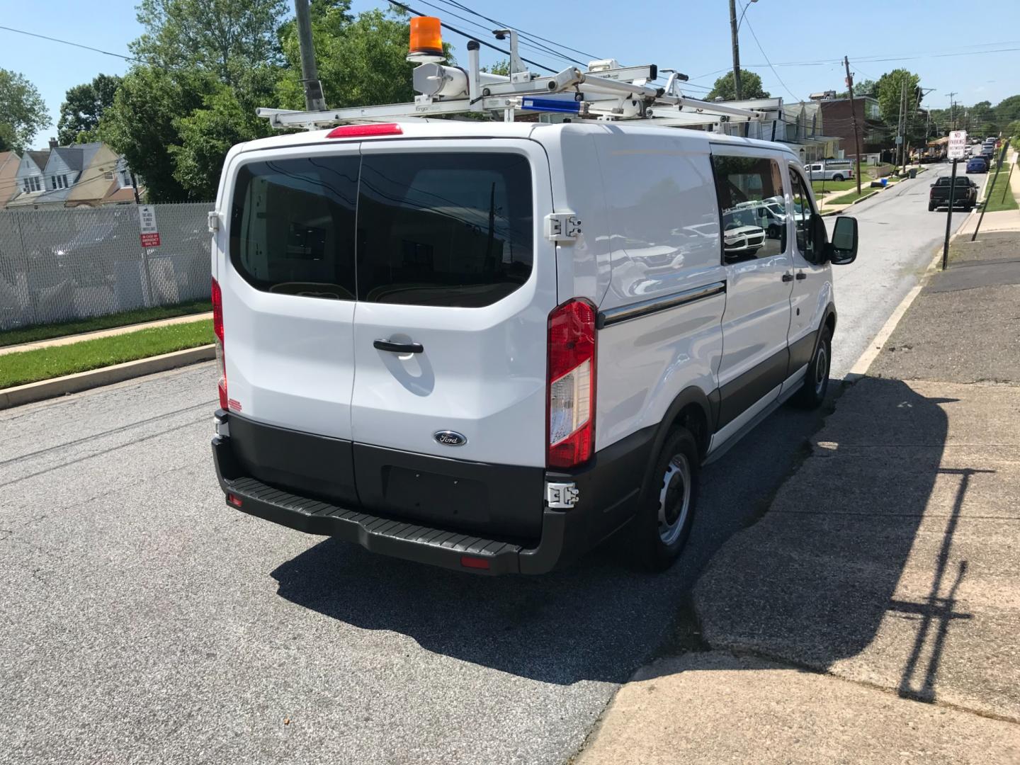 2015 White /Gray Ford Transit 150 (1FTNE1YM9FK) with an 3.7 V6 engine, Automatic transmission, located at 577 Chester Pike, Prospect Park, PA, 19076, (610) 237-1015, 39.886154, -75.302338 - Photo#4